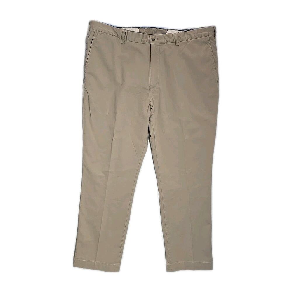 Polo Ralph Lauren Men’s 42B x 32 Stretch Classic Fit Chino Pants Tan Khaki Twill